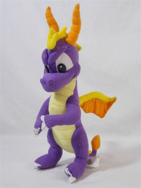 Spyro the Dragon Stuffed Plush Toy 11.5" Universal Studios by Play By Play 2001 #PlayByPlay ...