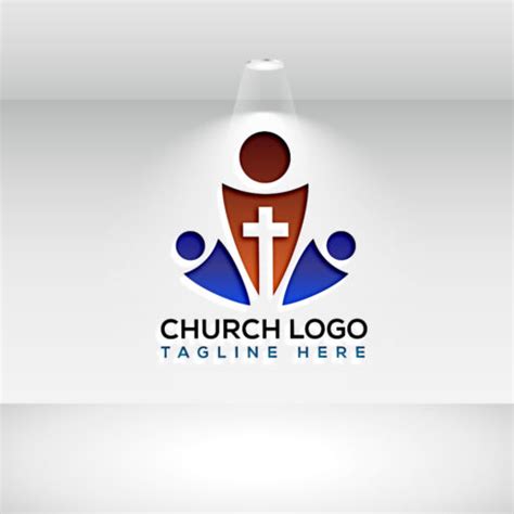 Cross Church Logo Template - MasterBundles