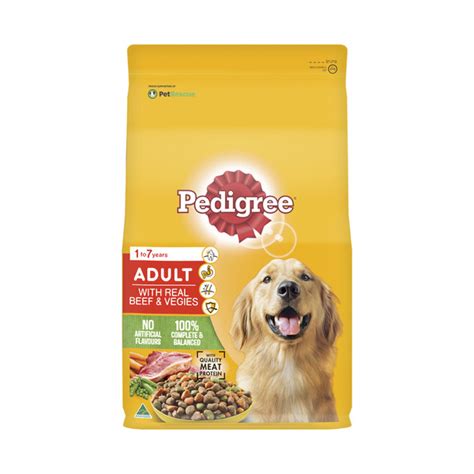 Buy Pedigree Dry Dog Food Beef & Vegetables 3kg | Coles