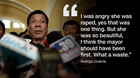 Rodrigo Duterte has said some outrageous things. | CNN