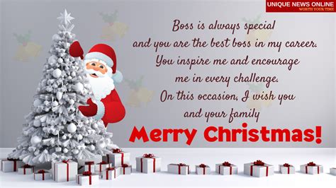 Merry Christmas Wishes for Boss: Greetings, Messages, Quotes for Your Boss