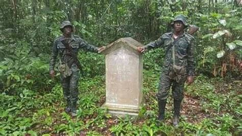 Guyana/Venezuela boundary marker located by Joint Patrol in Region One - Kaieteur News