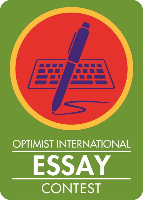 PNW District Optimist Clubs: Optimist International Essay Contest Update