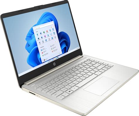 Hp 14 Laptop - Intel Celeron - 4gb Memory - 64gb Emmc - Pale Gold - Big Apple Buddy