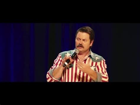 Nick Offerman Laugh -Nick Offerman Stand Up American Ham Show - YouTube