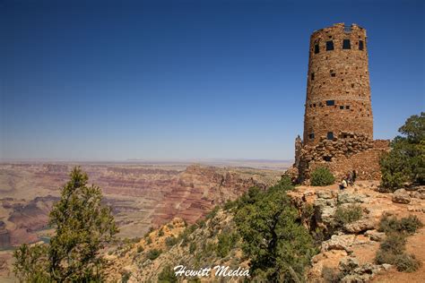 DESERT VIEW | A view of the Desert View Watchtower at the Grand Canyon National Park in Arizo ...