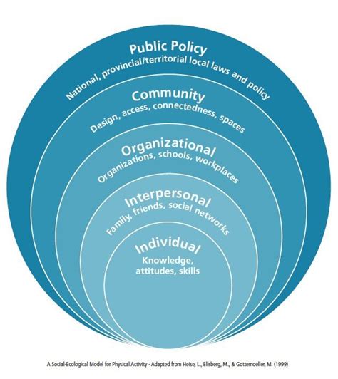 Social Ecological Model | SOM-ALT Test Site 1