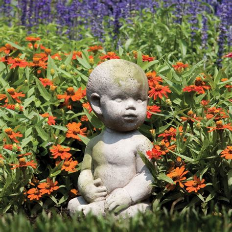 OrlandiStatuary Children Baby by Ann Copper Outdoor Statue | Outdoor statues, Toddler garden ...