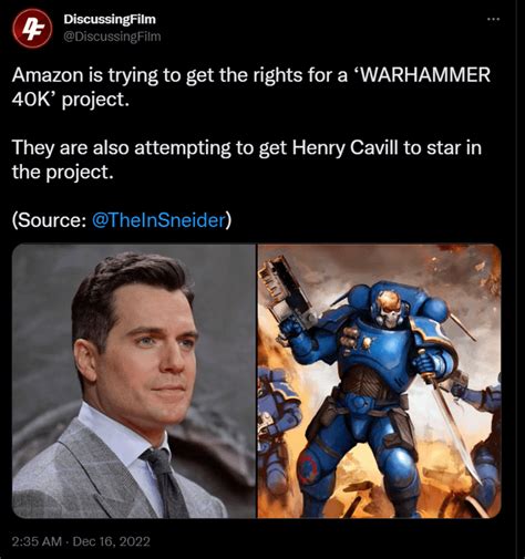 Henry Cavill as Warhammer Emperor : r/Warhammer