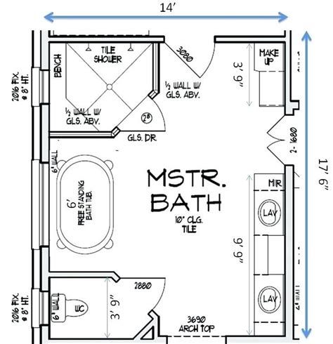 Pin by Eepohlman on Home in 2020 | Bathroom layout plans, Bathroom ...