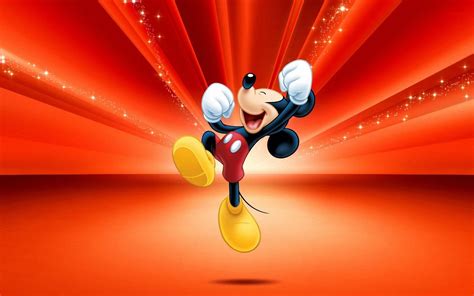 Happy Mickey Mouse Hd Wallpaper : Wallpapers13.com