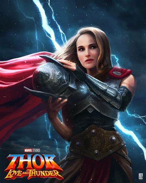 Jane Foster as Thor in Thor 4 Fan Poster | Female thor, Marvel, Marvel studios