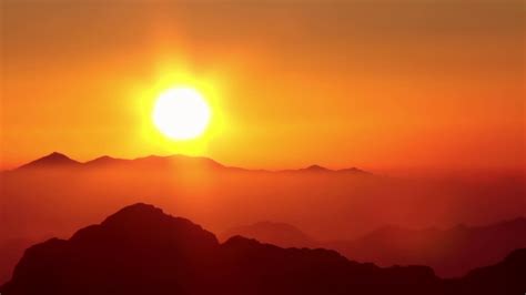 Sunrise On Mount Sinai (moses Mountain) Stock Footage SBV-304821046 - Storyblocks