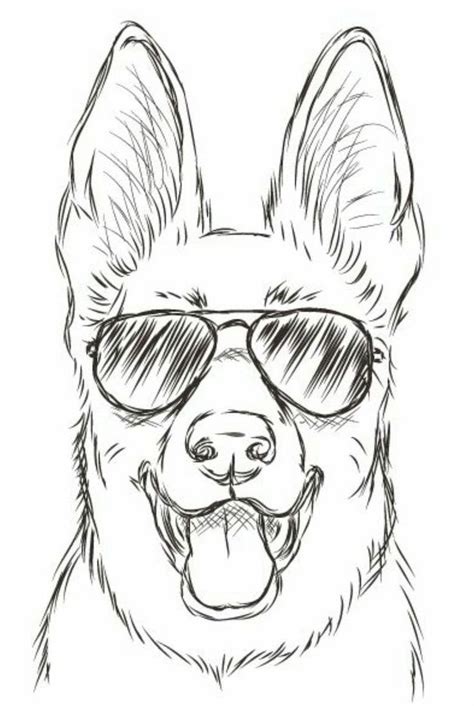 1001 + ideas for cool things to draw - photos and tutorials, # | Sketches, Dog sketch, Animal ...