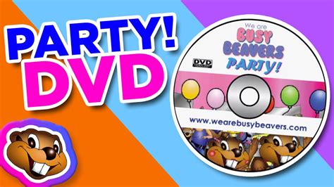 Busy Beavers DVD - "Party!" - English Songs for Children - YouTube