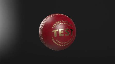 Cricket Ball red - FlippedNormals