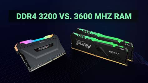 DDR4 3200 vs. 3600 MHz RAM - How big is the Difference?