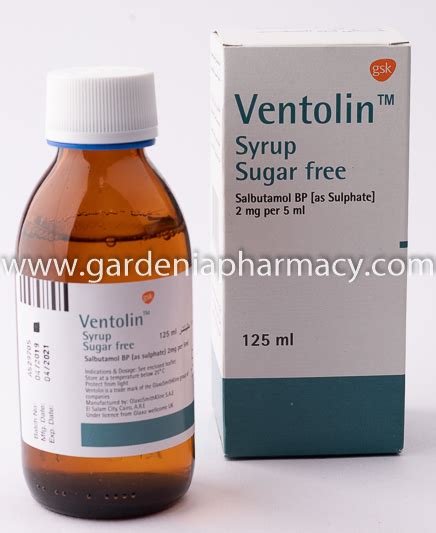 VENTOLIN SYRUP - Gardenia Pharmacy