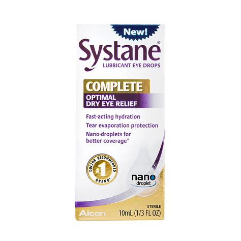 SYSTANE COMPLETE Lubricant Eye Drops for Dry Eye Symptom Relief, 10ML - Walmart.com