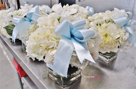 flowers | Boy baptism centerpieces, Baptism centerpieces, Baby boy christening decorations