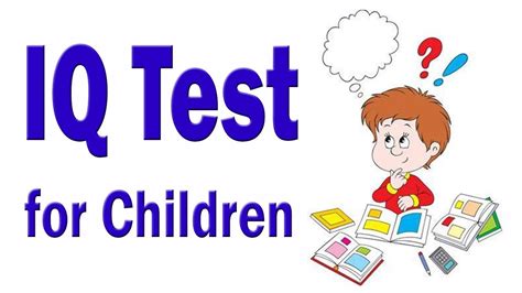 Iq Test For Kids