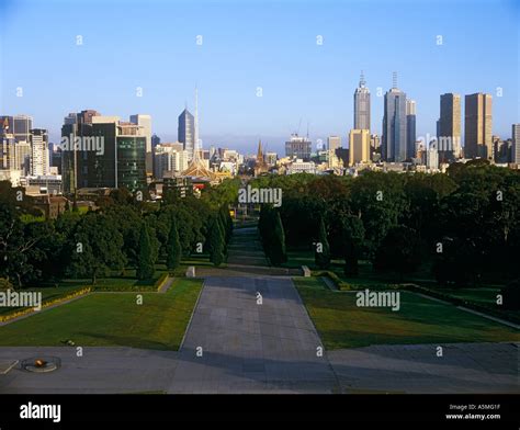 Melbourne skyline, Victoria, Australia Stock Photo - Alamy