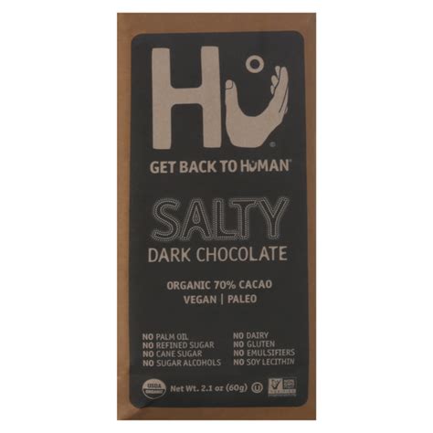 Save on Hu Dark Chocolate Bar Salty 70% Cacao Vegan Organic Order Online Delivery | Giant