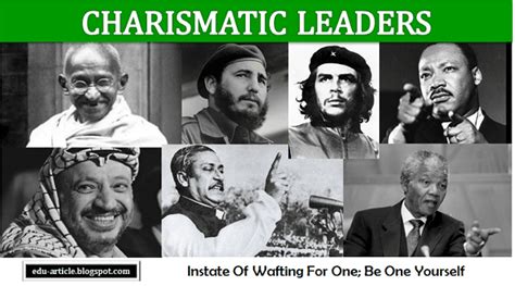 6 Characteristics of a Charismatic Leader