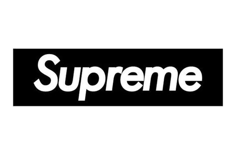 Supreme Logo Black