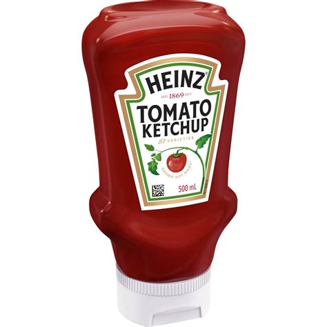 Heinz Ketchup Tomato Sauce 500ml | Woolworths