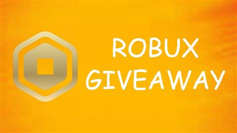 500 ROBUX GIVEAWAY!! 💰 - YouTube