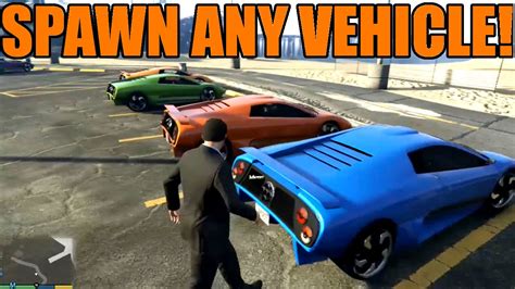 GTA 5 PC | SPAWN ANY VEHICLE! - YouTube