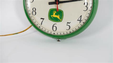 John Deere Clock at Gone Farmin' Fall Premier 2022 as X308 - Mecum Auctions