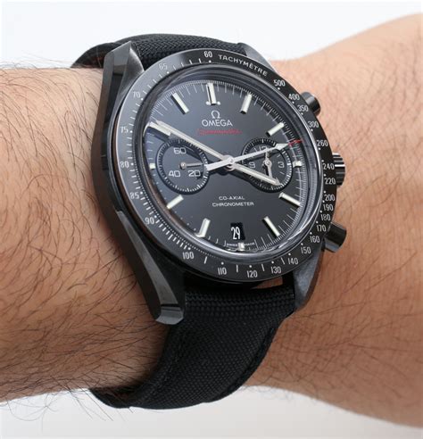 Omega Speedmaster Co-Axial Chronograph Dark Side Of The Moon Black ...