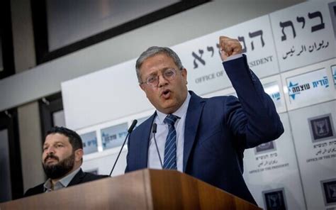 Likely police minister Ben Gvir suggests activists provoked Hebron ...