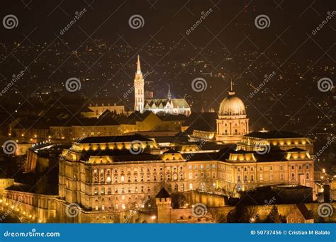 Castle in Budapest stock photo. Image of capital, panorama - 50737456