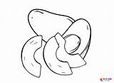 30  Avocado Coloring Pages Free Printable PDF & Online sketch template