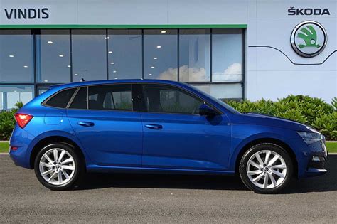 Find A Used Blue ŠKODA Scala Hatchback 1.0 TSI SE L 5dr in Cambridge ...