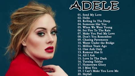 Adele Greatest Hits Full Album The Best Songs Of Adele - YouTube