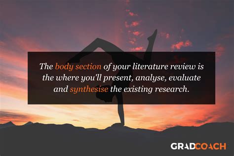 structure of a critical literature review