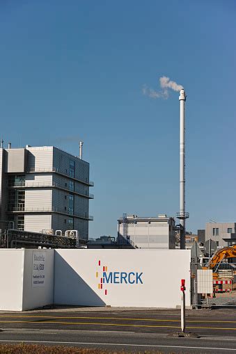 Merck Kgaa Factory Darmstadt Stock Photo - Download Image Now - iStock