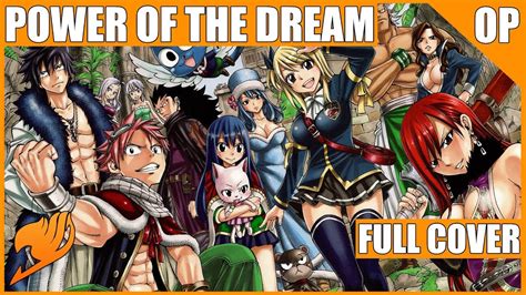 Fairy Tail Opening 23 Full - Power of the Dream (LOL) - COVER ...