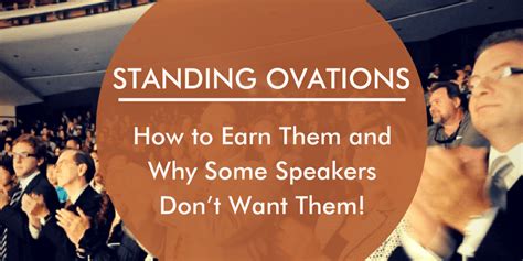 Standing Ovations: How to Earn Them and Why Some Speakers Don’t Want Them! - Jane Atkinson