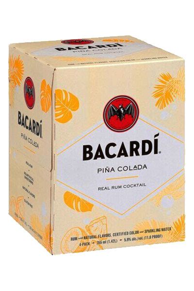 Bacardi Pina Colada Cocktail 4pk - Checkers Discount Liquors & Wines