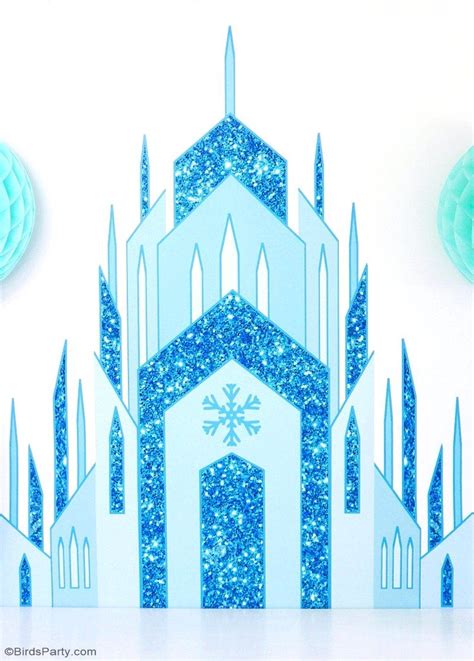 DIY Frozen Inspired Birthday Party Backdrop | Frozen birthday party ...