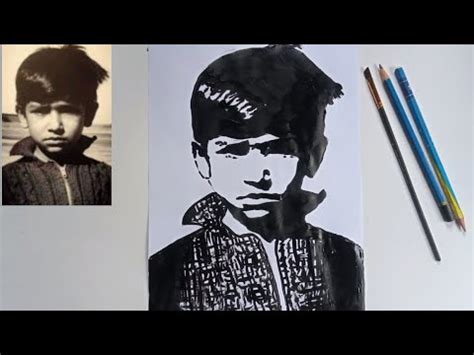 শেখ রাসেল। how to draw Sheikh Rasel _ Sheikh Rasel Drawing _ Rongtuli pencil - YouTube