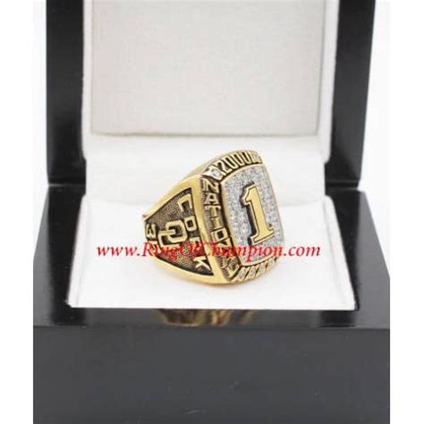 2000 Oklahoma Sooners Men's Football NCAA National College Championship Ring