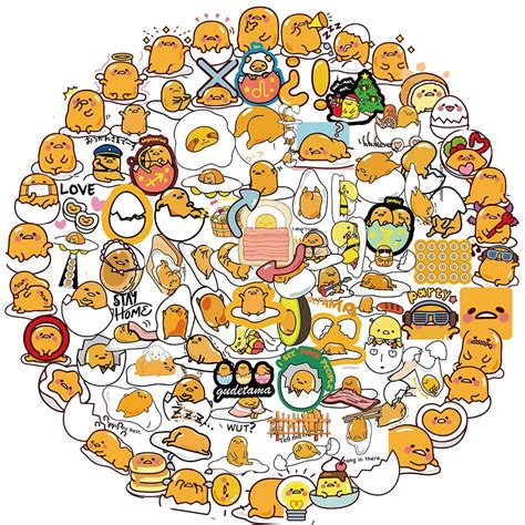 Gudetama Lazy Egg Stickers Kawaii Pen Shop | ubicaciondepersonas.cdmx.gob.mx