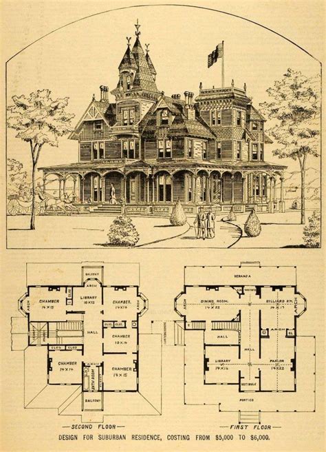 Queen Anne Victorian House Plans Victorian House Drawing at Getdrawings ...