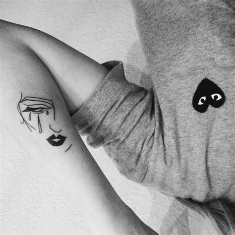 MADAME BURAKA on Instagram: “CRY BABY @_rubey” Arctic Monkeys Tattoo, Modern Primitives, Monkey ...